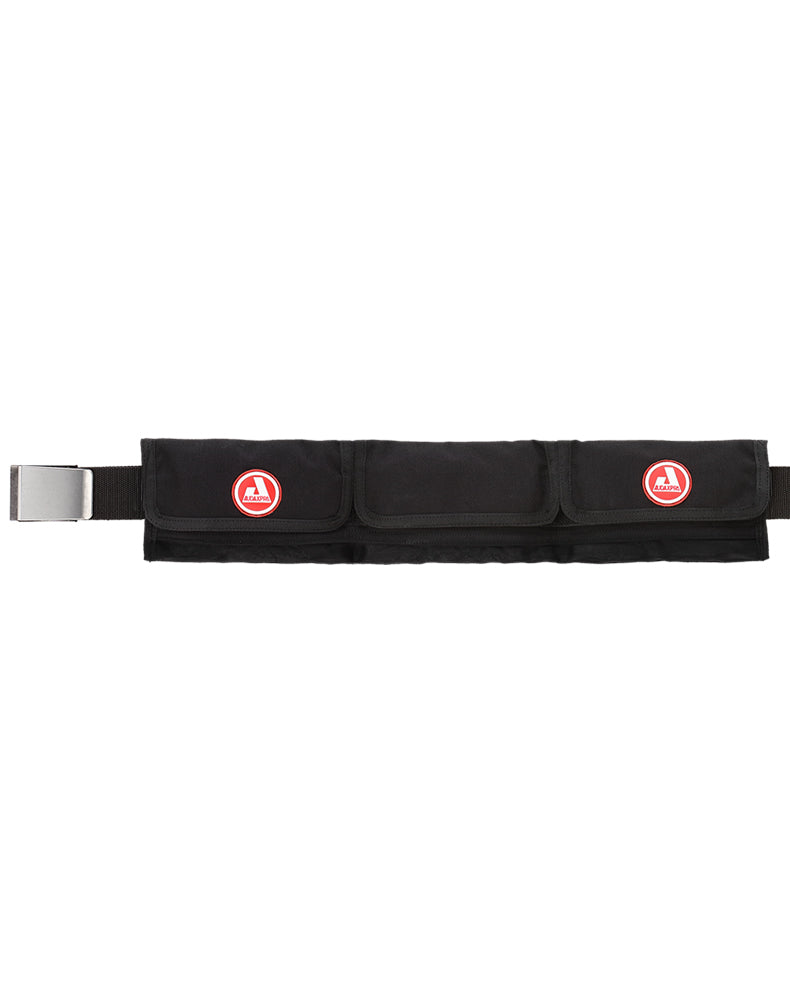 Pocket weight belt with stainless steel buckle ( 3 pockets )